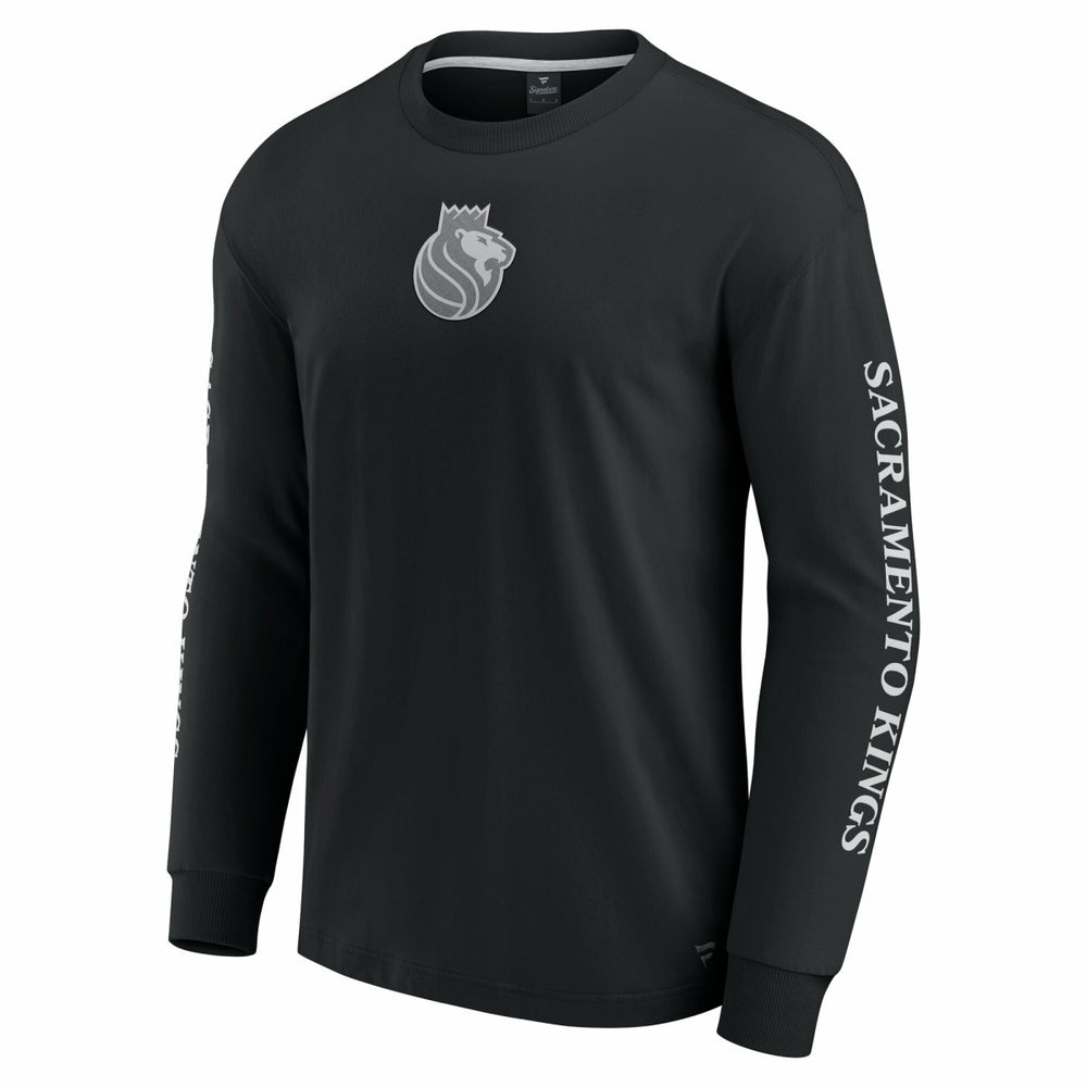 Fanatics - Sacramento Kings Elements Strive Long Sleeve T-Shirt  - Black