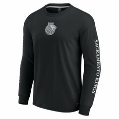 Fanatics - Sacramento Kings Elements Strive Long Sleeve T-Shirt  - Black