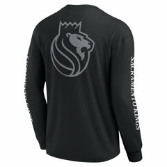 Fanatics - Sacramento Kings Elements Strive Long Sleeve T-Shirt  - Black