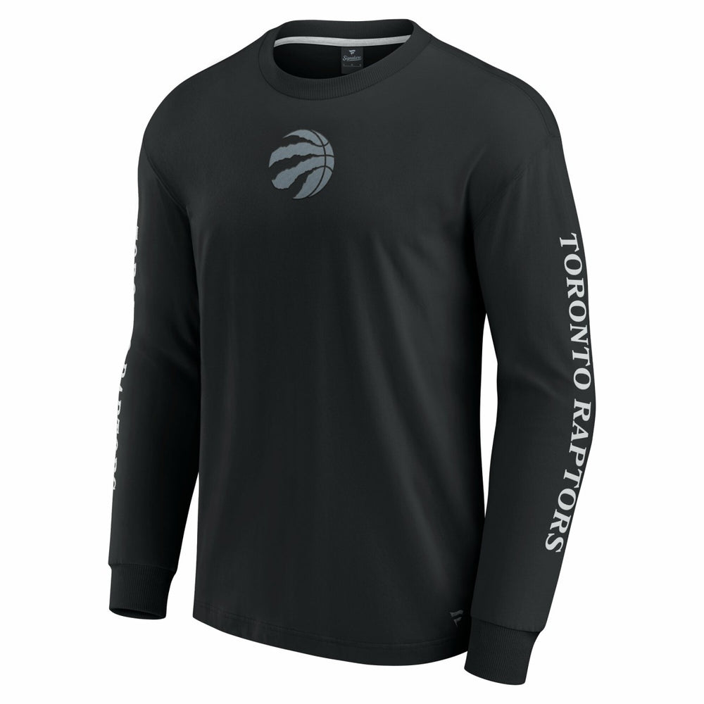 Fanatics - Toronto Raptors Elements Strive Long Sleeve T-Shirt  - Black