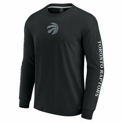 Fanatics - Toronto Raptors Elements Strive Long Sleeve T-Shirt  - Black