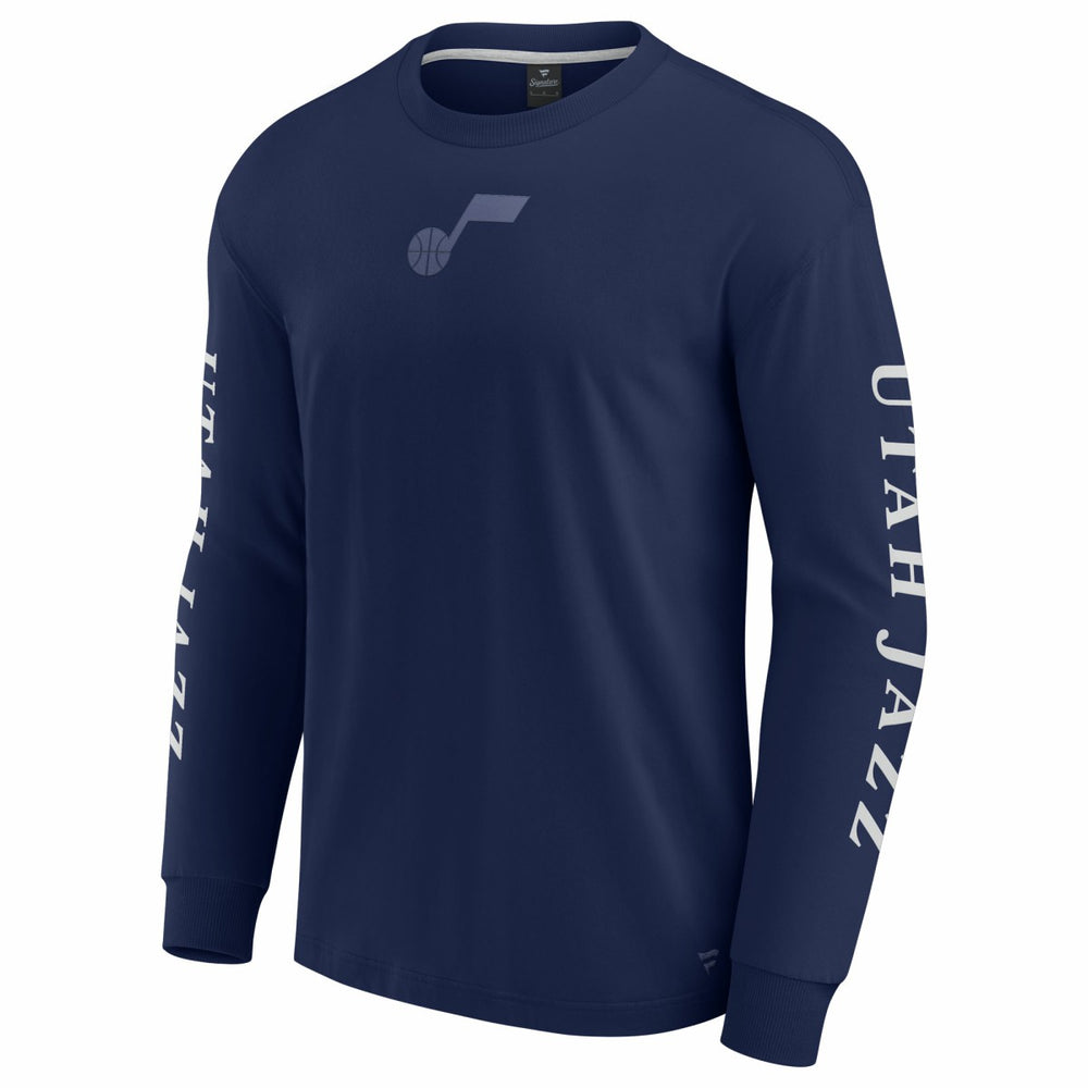 Fanatics - Utah Jazz Elements Strive Long Sleeve T-Shirt  - Navy