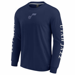Fanatics - Utah Jazz Elements Strive Long Sleeve T-Shirt  - Navy