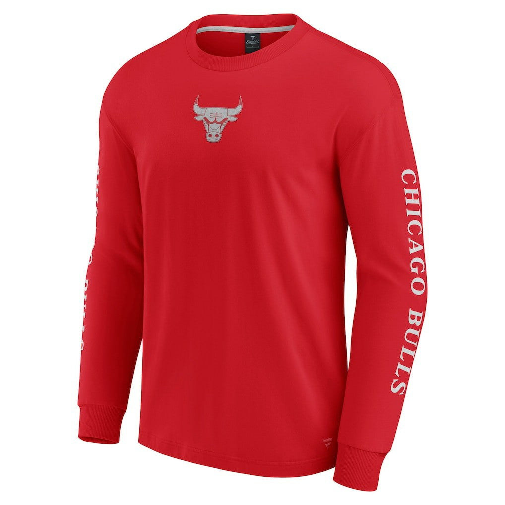 Fanatics - Chicago Bulls Elements Strive Long Sleeve T-Shirt  - Red