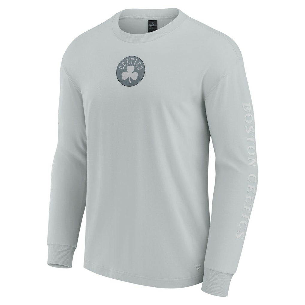 Fanatics - Boston Celtics Elements Strive Long Sleeve T-Shirt  - Gray