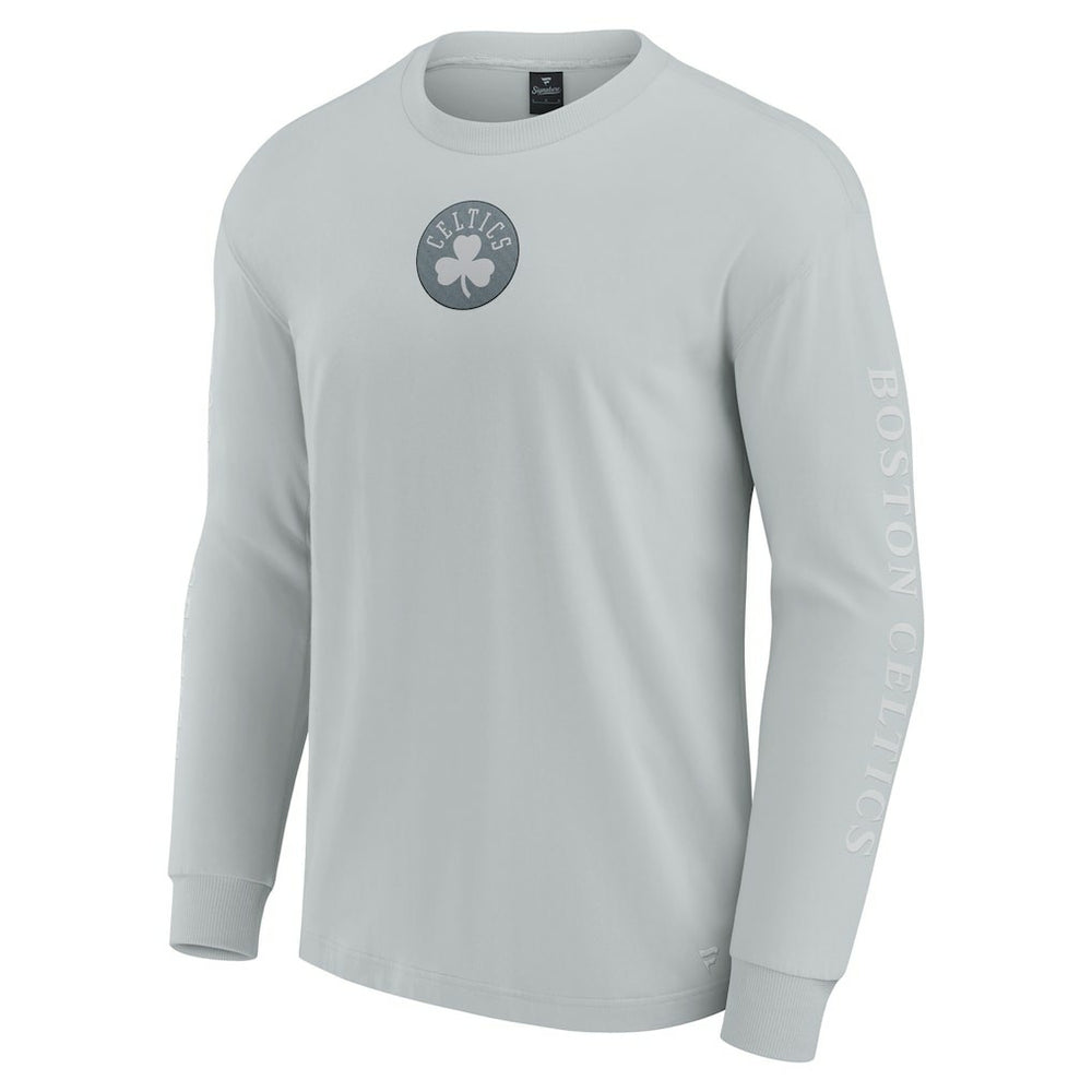 Fanatics - Boston Celtics Elements Strive Long Sleeve T-Shirt  - Gray