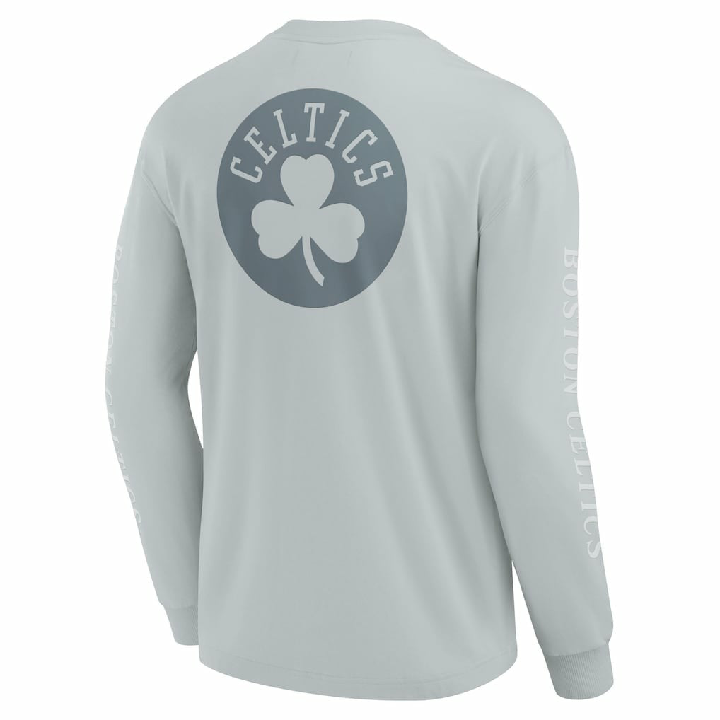 Fanatics - Boston Celtics Elements Strive Long Sleeve T-Shirt  - Gray