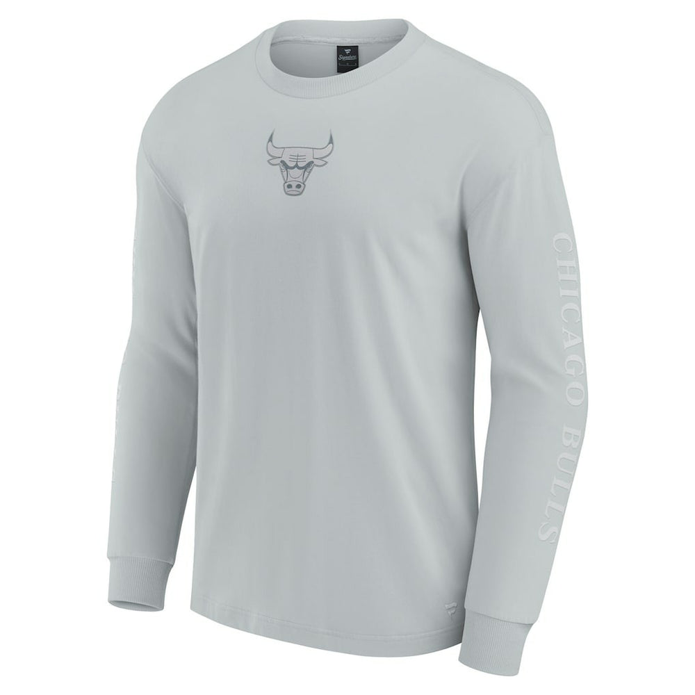 Fanatics - Chicago Bulls Elements Strive Long Sleeve T-Shirt  - Gray