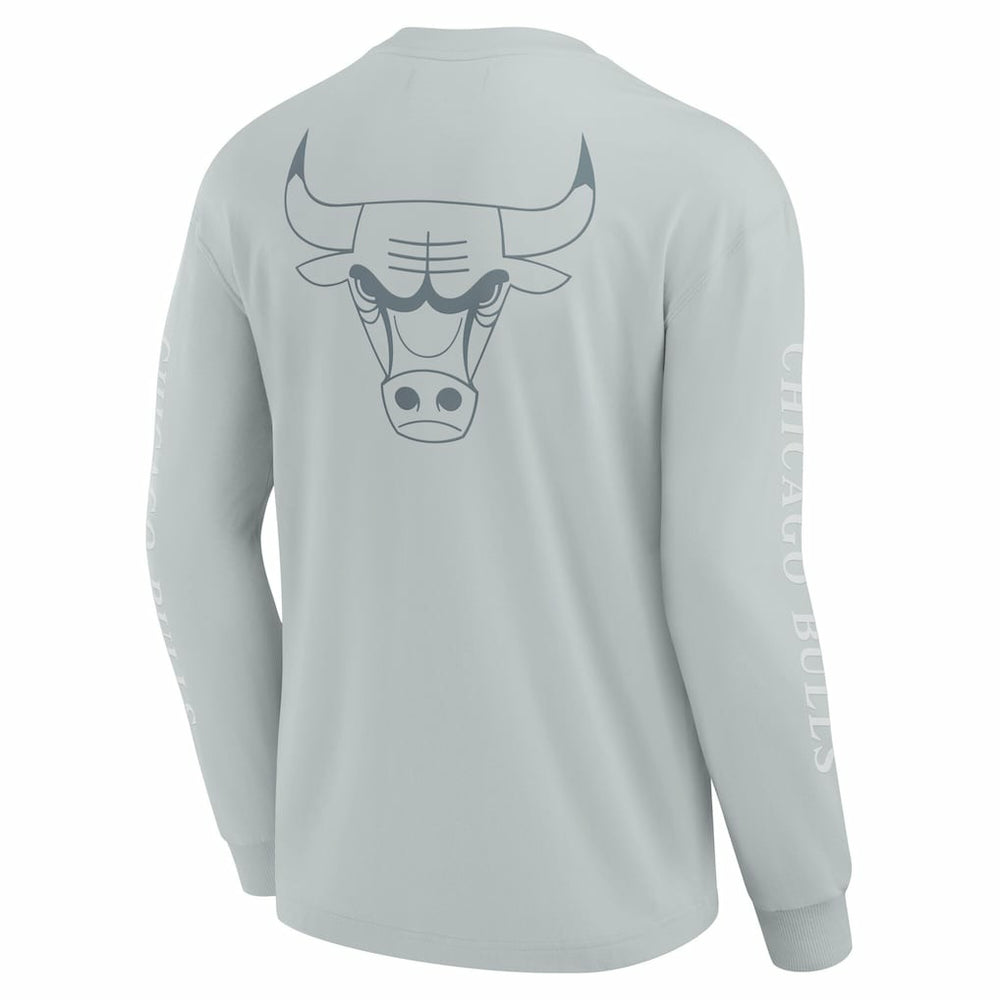 Fanatics - Chicago Bulls Elements Strive Long Sleeve T-Shirt  - Gray