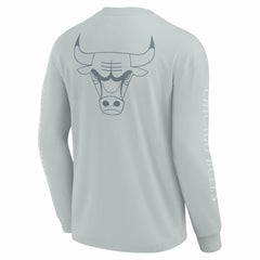 Fanatics - Chicago Bulls Elements Strive Long Sleeve T-Shirt  - Gray