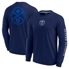 Fanatics - Denver Nuggets Elements Strive Long Sleeve T-Shirt  - Navy