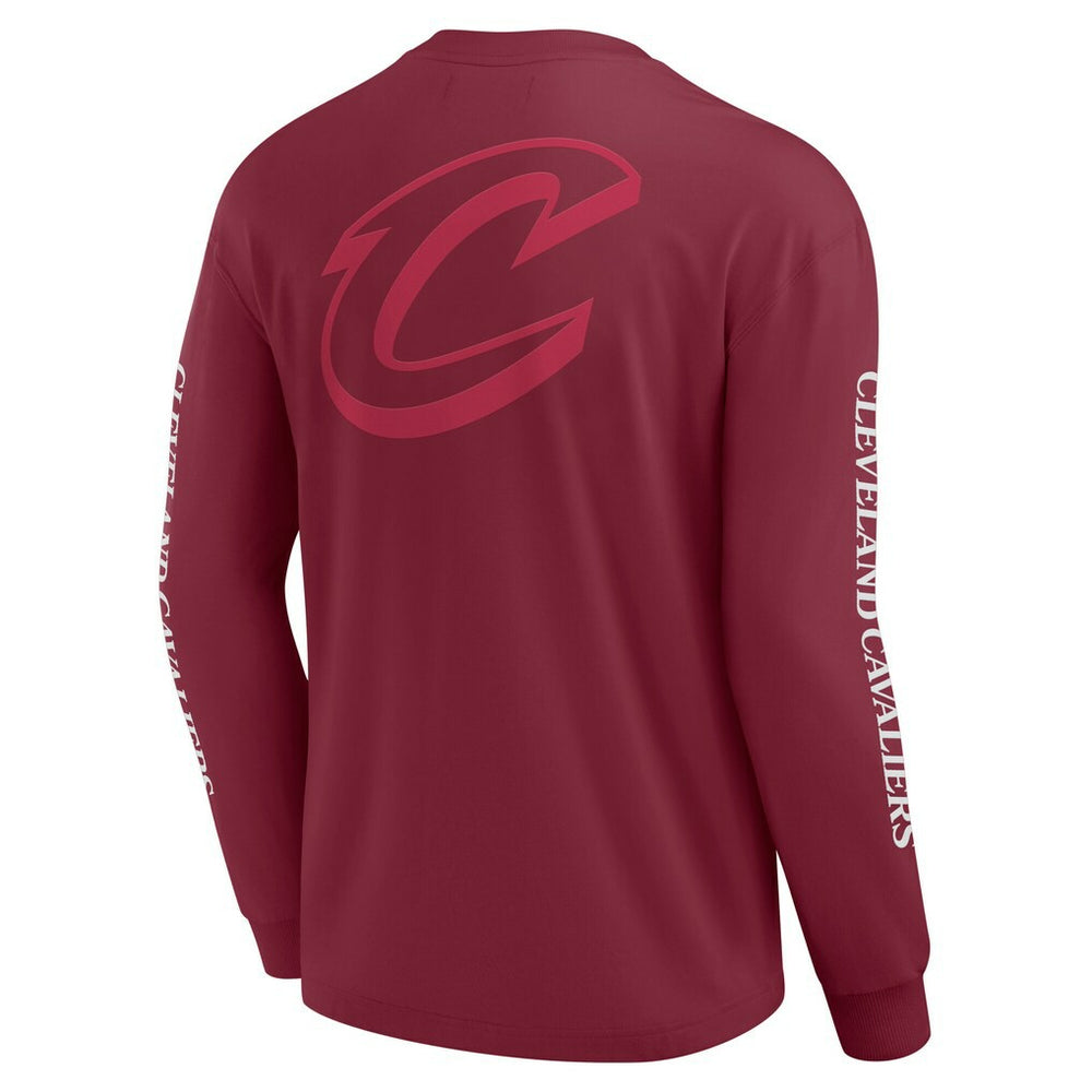 Fanatics - Cleveland Cavaliers Elements Strive Long Sleeve T-Shirt  - Wine