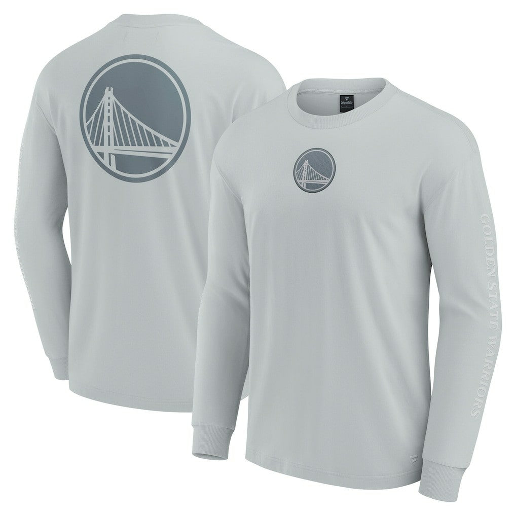Fanatics - Golden State Warriors Elements Strive Long Sleeve T-Shirt  - Gray