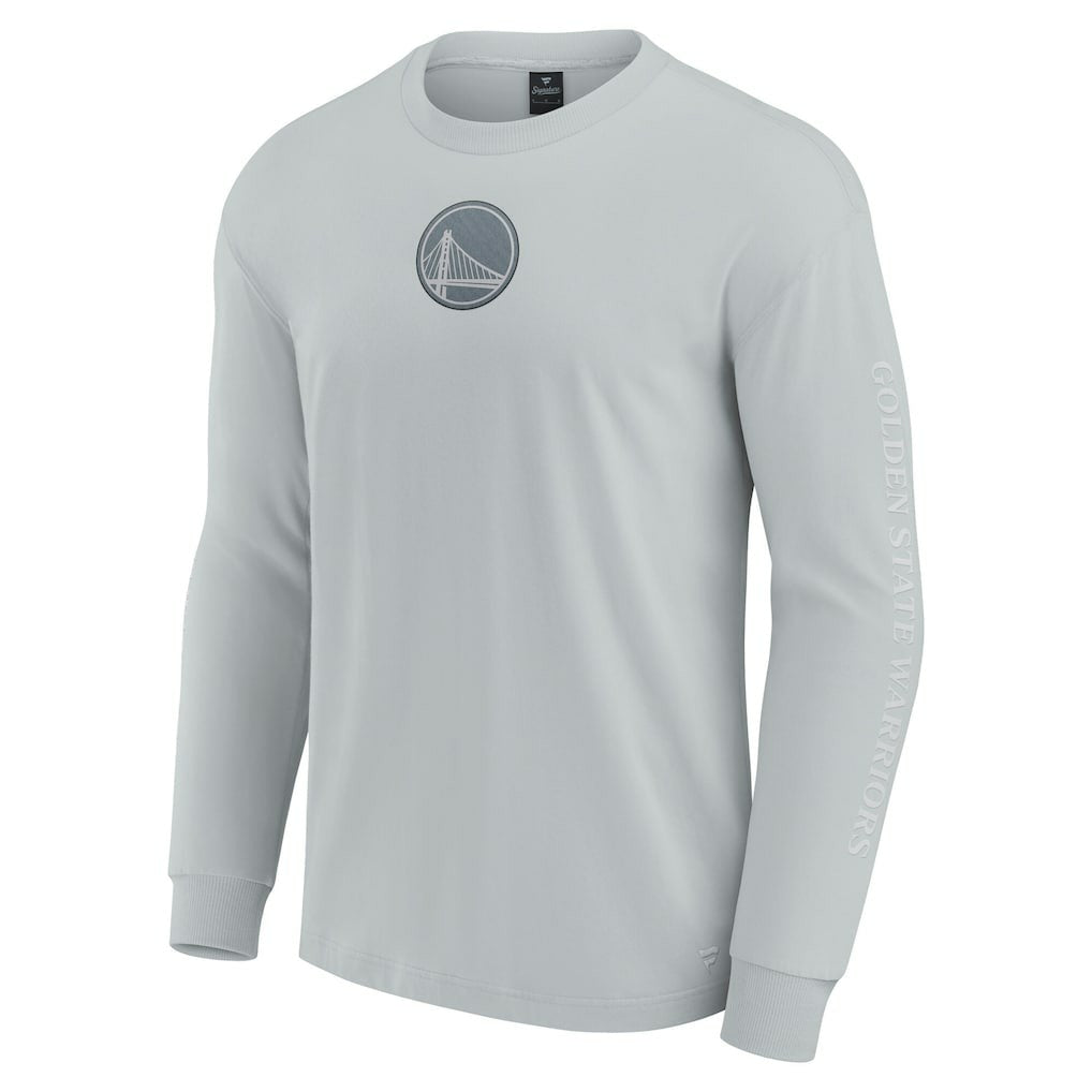Fanatics - Golden State Warriors Elements Strive Long Sleeve T-Shirt  - Gray