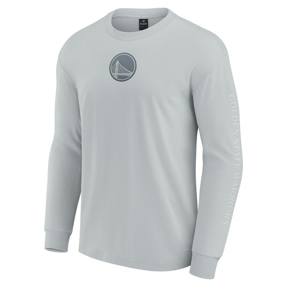 Fanatics - Golden State Warriors Elements Strive Long Sleeve T-Shirt  - Gray