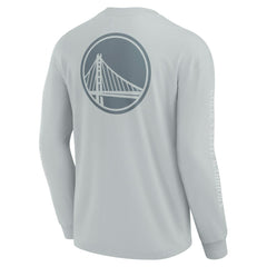 Fanatics - Golden State Warriors Elements Strive Long Sleeve T-Shirt  - Gray