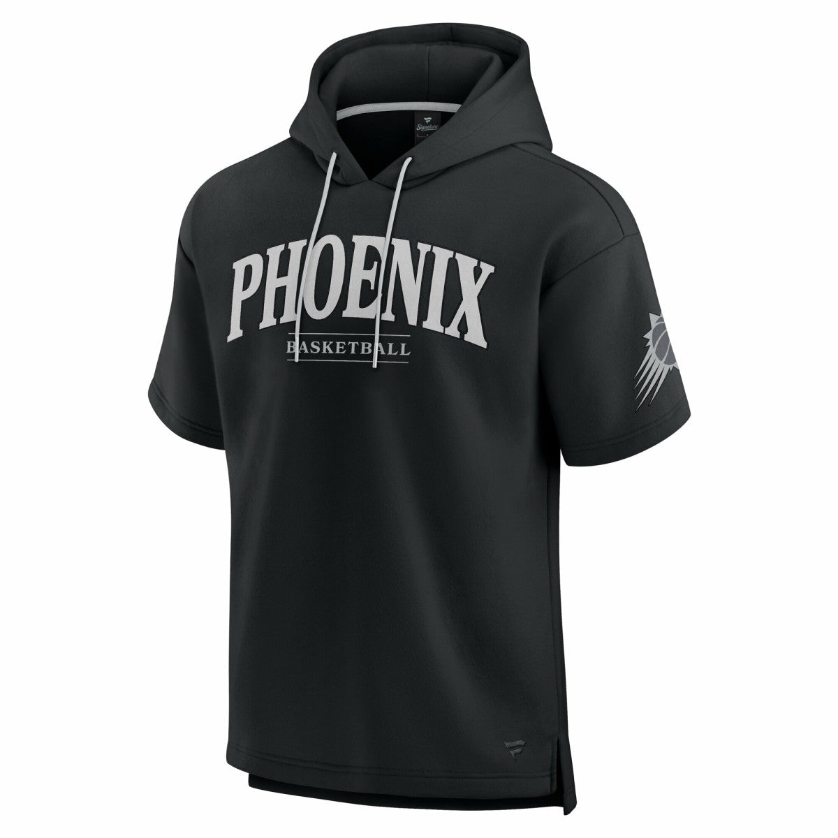 Fanatics - Phoenix Suns Elements Ready Short Sleeve Pullover Hoodie - Black