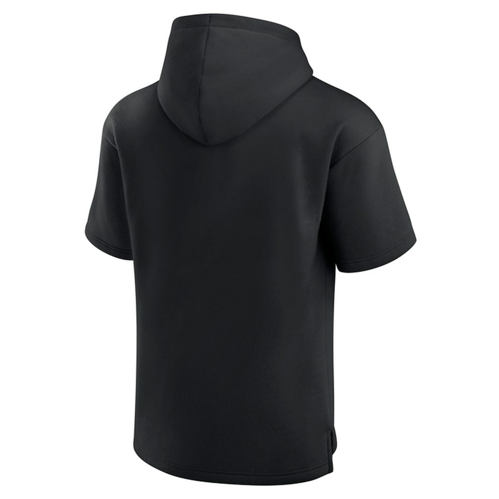 Fanatics - Chicago Bulls Elements Ready Short Sleeve Pullover Hoodie - Black