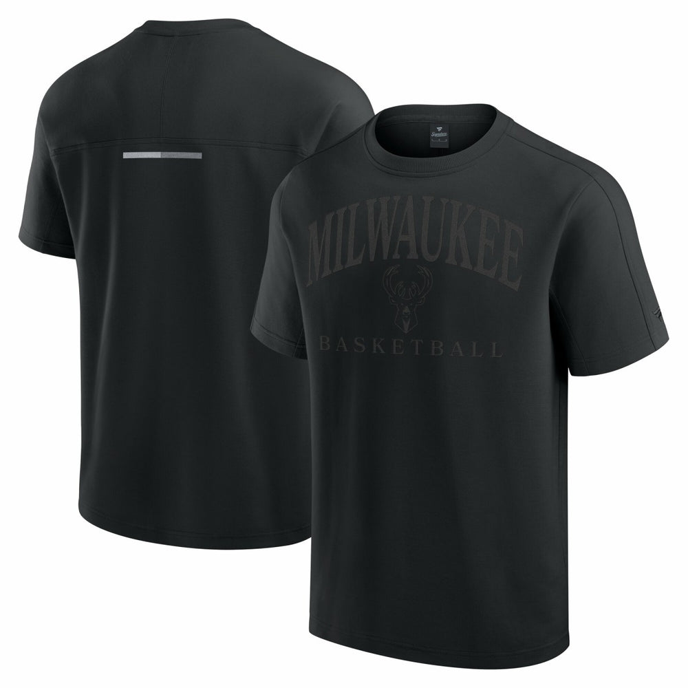 Fanatics - Milwaukee Bucks Flex Tri-Blend T-Shirt - Black