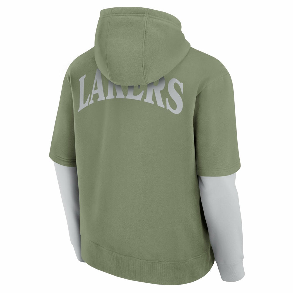 Fanatics - Los Angeles Lakers Elements Sleek Pullover Hoodie - Olive