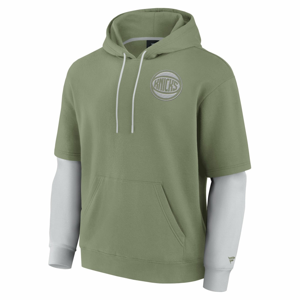 Fanatics - New York Knicks Elements Sleek Pullover Hoodie - Olive