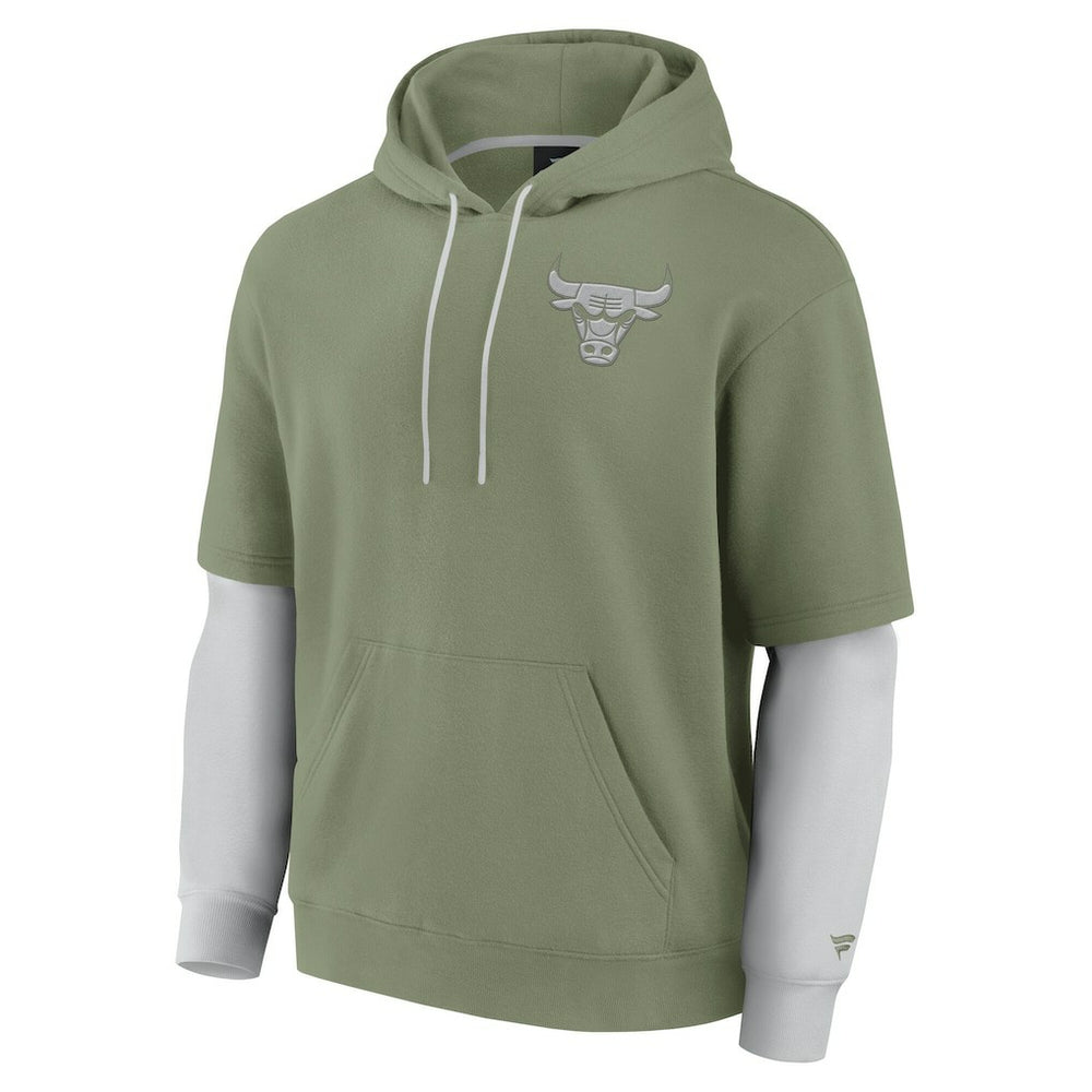 Fanatics - Chicago Bulls Elements Sleek Pullover Hoodie - Olive
