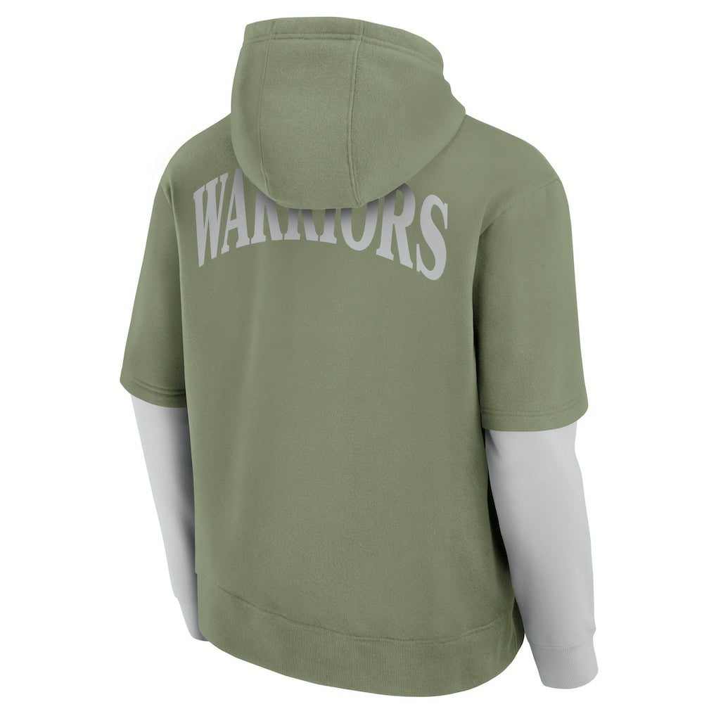Fanatics - Golden State Warriors Elements Sleek Pullover Hoodie - Olive
