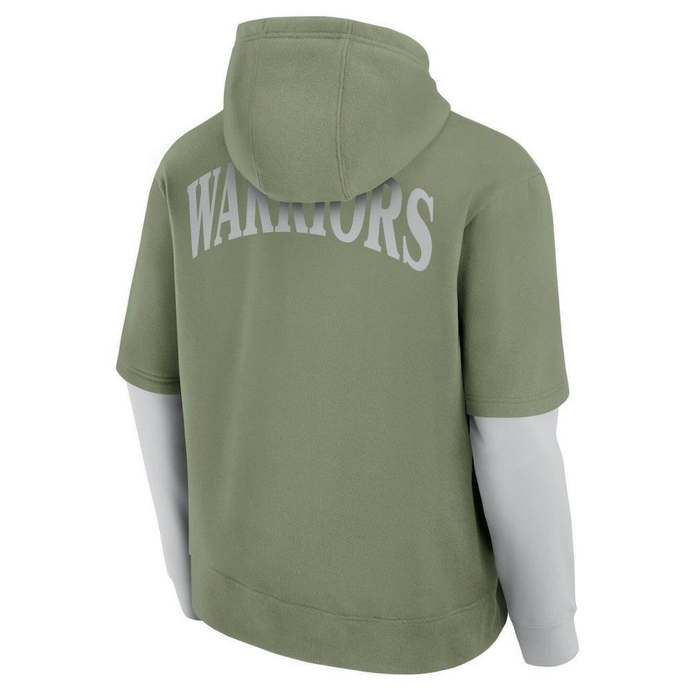 Fanatics - Golden State Warriors Elements Sleek Pullover Hoodie - Olive