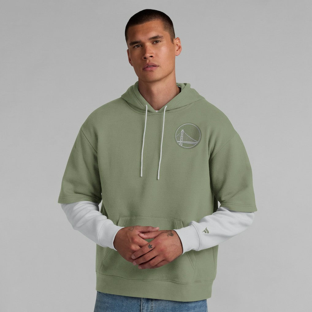 Fanatics - Golden State Warriors Elements Sleek Pullover Hoodie - Olive