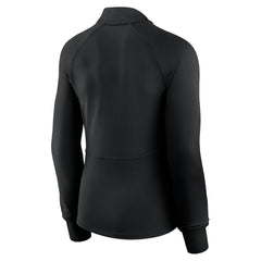 Fanatics - Philadelphia 76ers Women's Elements Match Raglan Quarter-Zip Top - Black