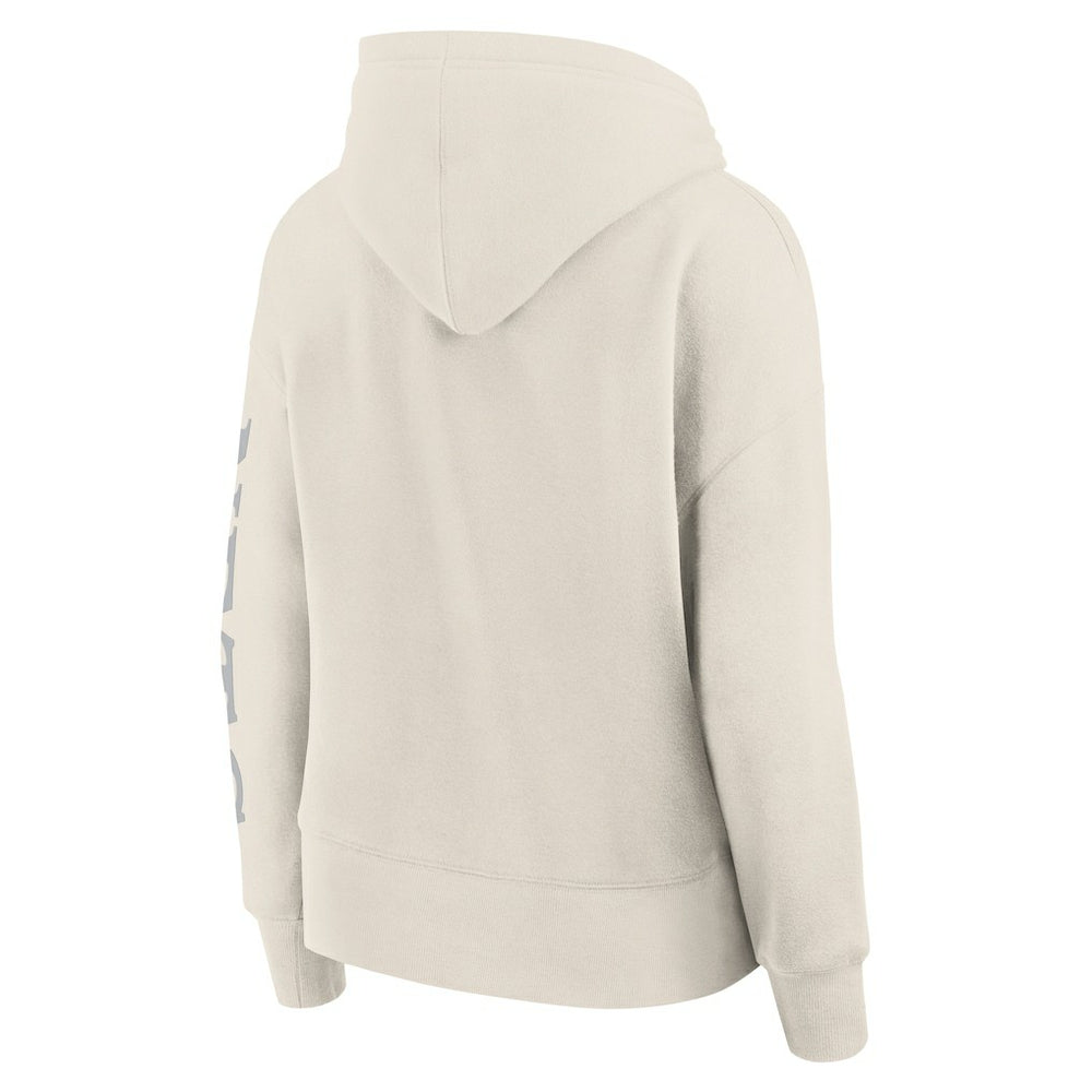 Fanatics - Brooklyn Nets Women's Elements Next Pullover Hoodie - Cream