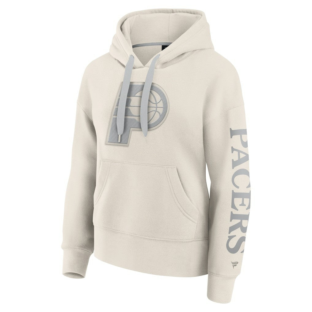 Fanatics - Indiana Pacers Women's Elements Next Pullover Hoodie - Cream