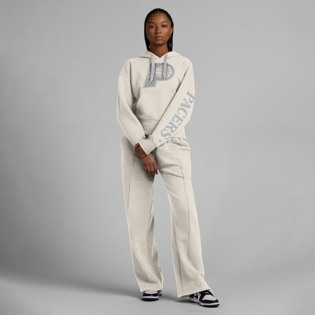 Fanatics - Indiana Pacers Women's Elements Next Pullover Hoodie - Cream