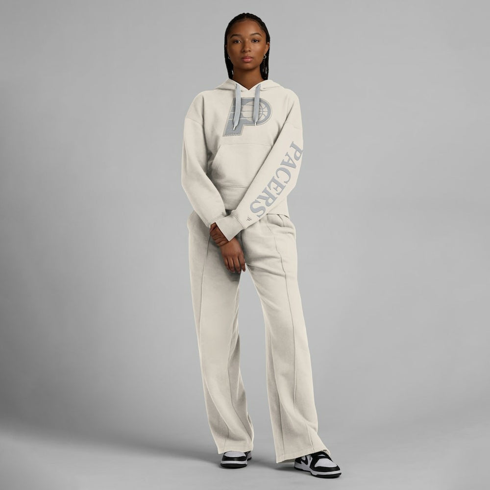Fanatics - Indiana Pacers Women's Elements Next Pullover Hoodie - Cream