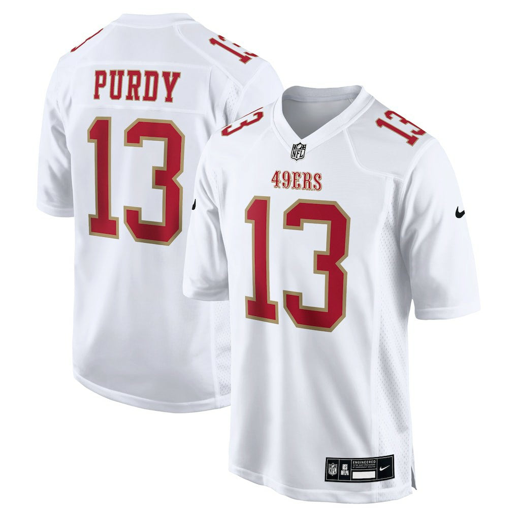 Brock Purdy San Francisco 49ers Fashion Game Jersey Tundra White - Nike