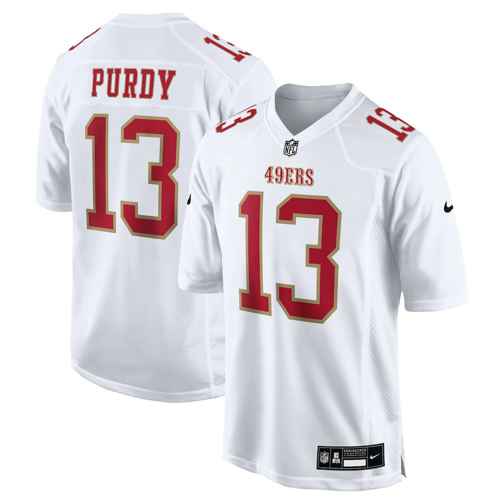 Brock Purdy San Francisco 49ers Fashion Game Jersey Tundra White - Nike