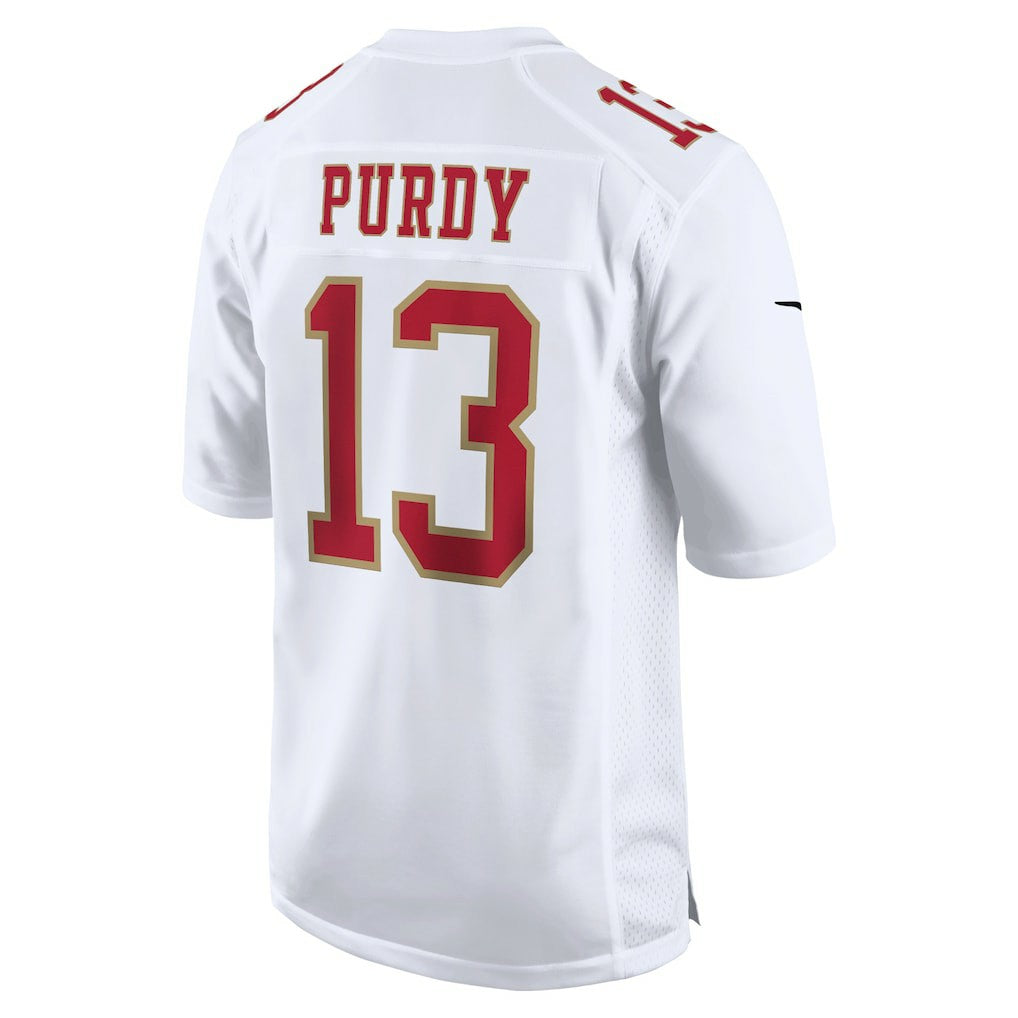 Brock Purdy San Francisco 49ers Fashion Game Jersey Tundra White - Nike