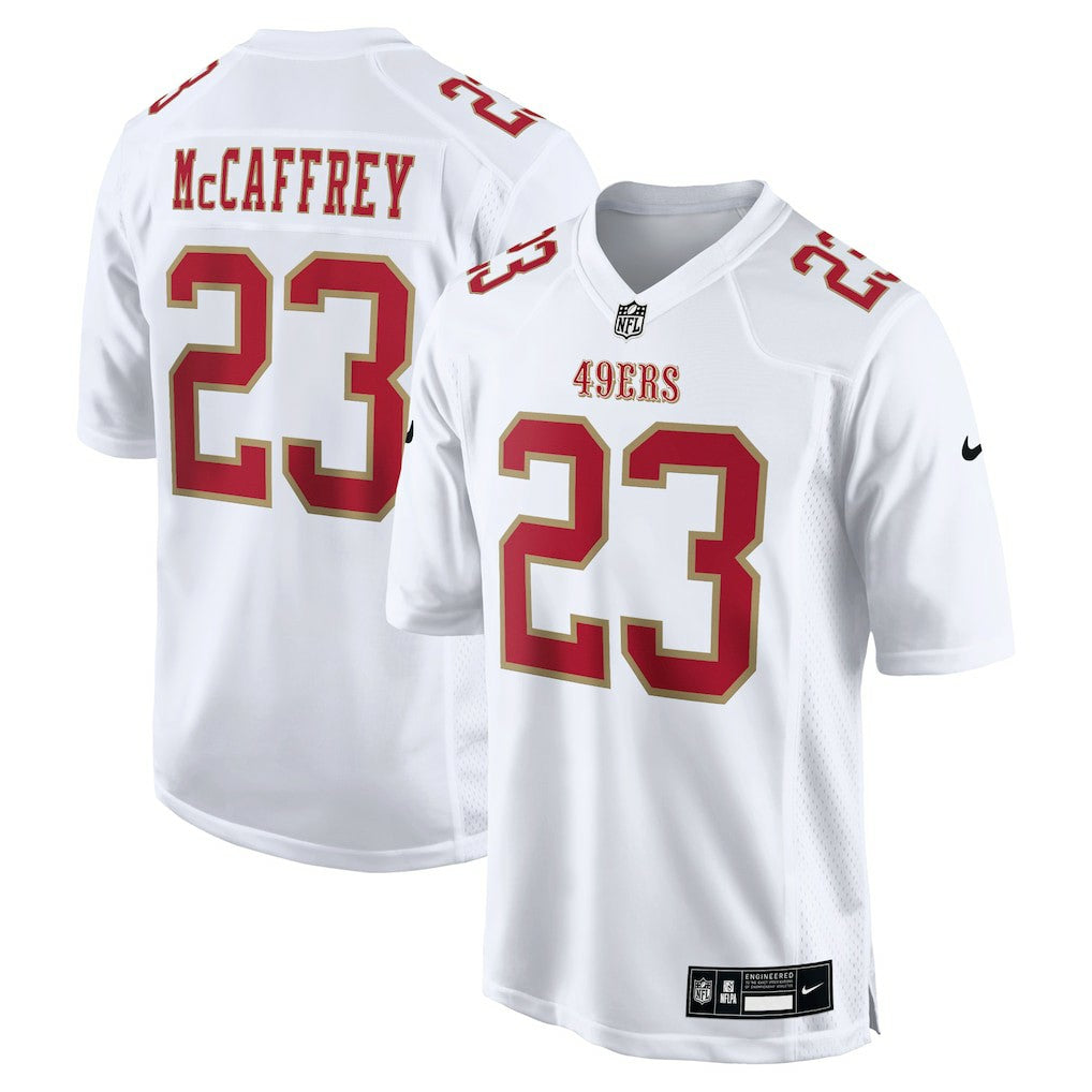 Christian McCaffrey San Francisco 49ers Fashion Game Jersey White - Nike