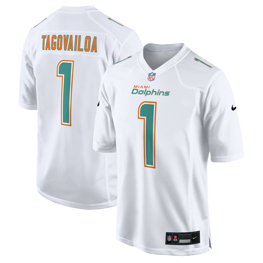 Tua Tagovailoa Miami Dolphins Fashion Game Jersey White - Nike