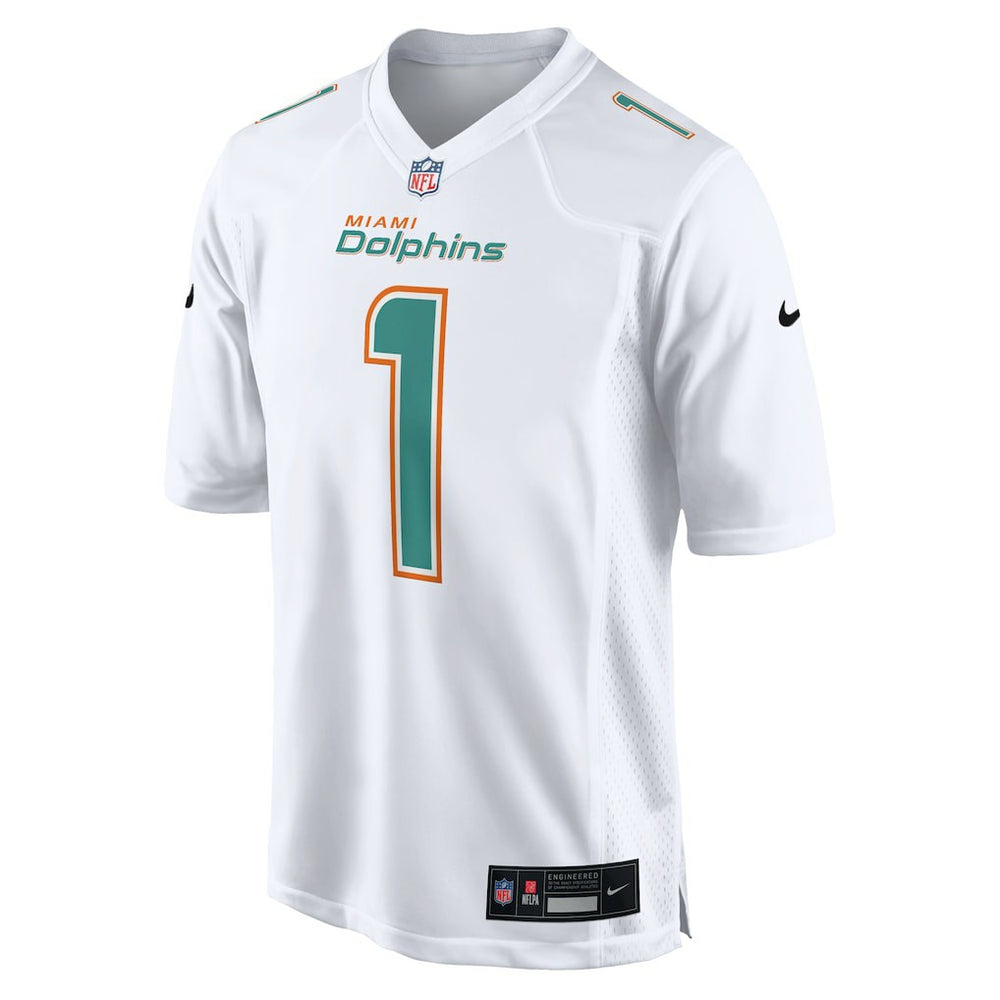Tua Tagovailoa Miami Dolphins Fashion Game Jersey White - Nike