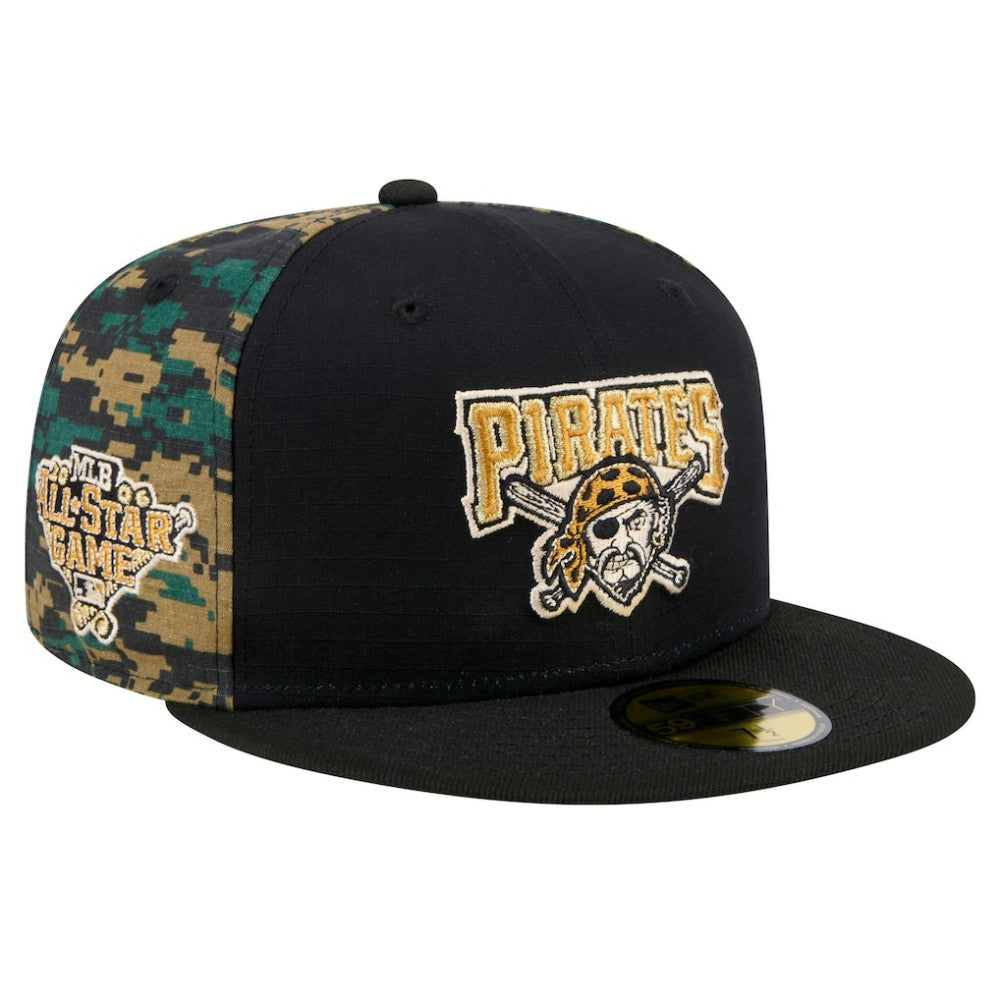 Pittsburgh Pirates New Era Digi Camo 59FIFTY Fitted Hat Clearance