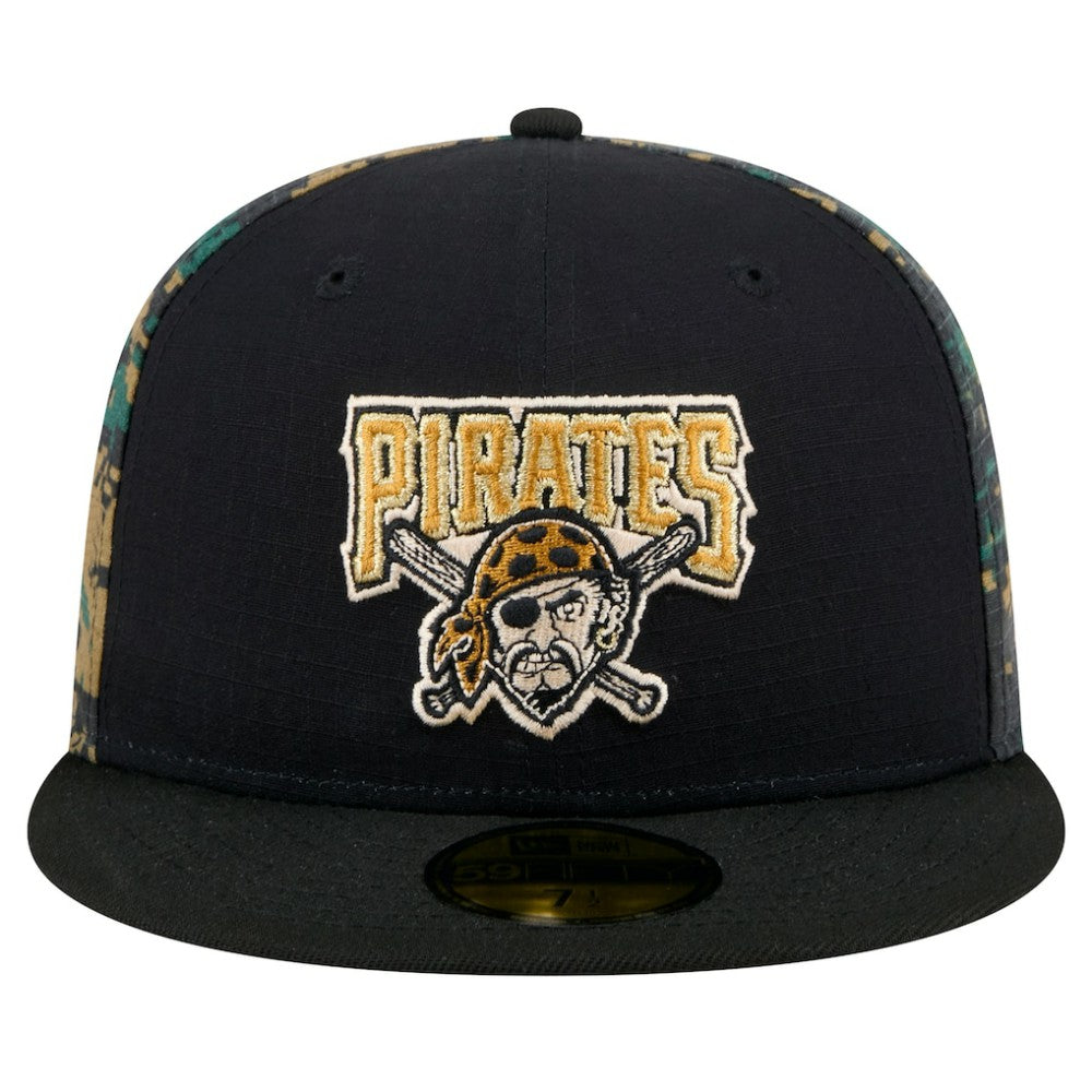Pittsburgh Pirates New Era Digi Camo 59FIFTY Fitted Hat Clearance