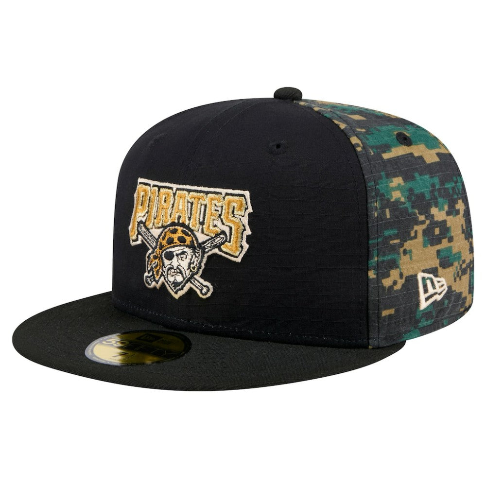 Pittsburgh Pirates New Era Digi Camo 59FIFTY Fitted Hat Clearance