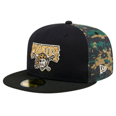Pittsburgh Pirates New Era Digi Camo 59FIFTY Fitted Hat Clearance