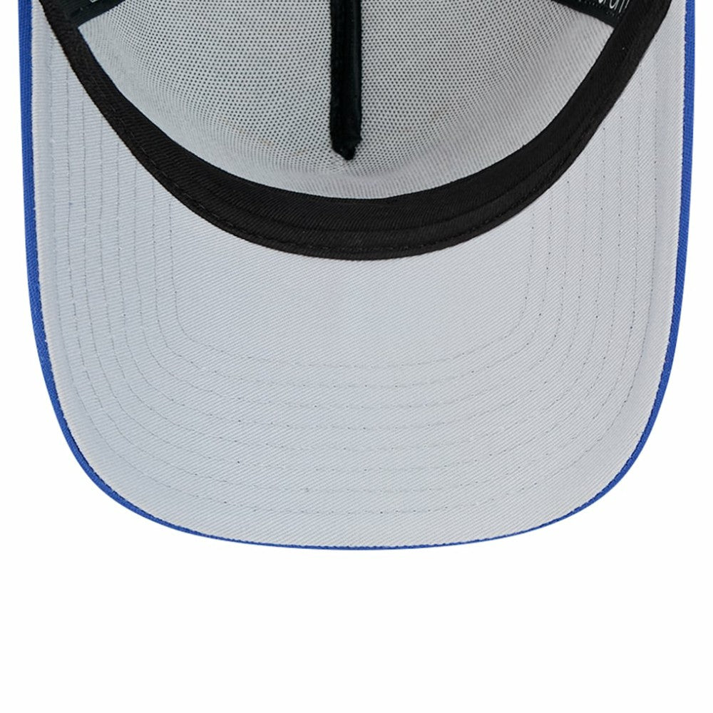 Chicago Cubs New Era Retro Wordmark 9FORTY A-Frame Trucker Adjustable Hat discount