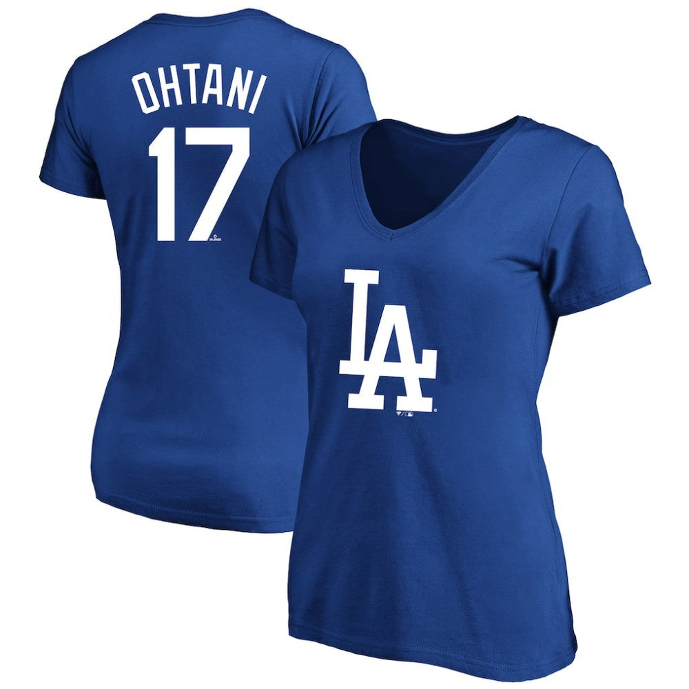 Shohei Ohtani Los Angeles Dodgers Fanatics Women's Plus Size Name & Number T-Shirt Online