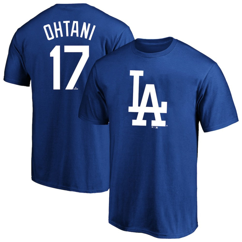 Shohei Ohtani Los Angeles Dodgers Fanatics Big & Tall Name & Number T-Shirt Near Me