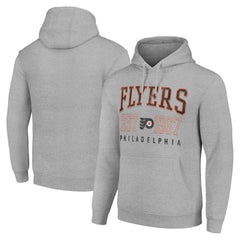 Philadelphia Flyers - Starter Retro Graphic Pullover Hoodie Heather Gray