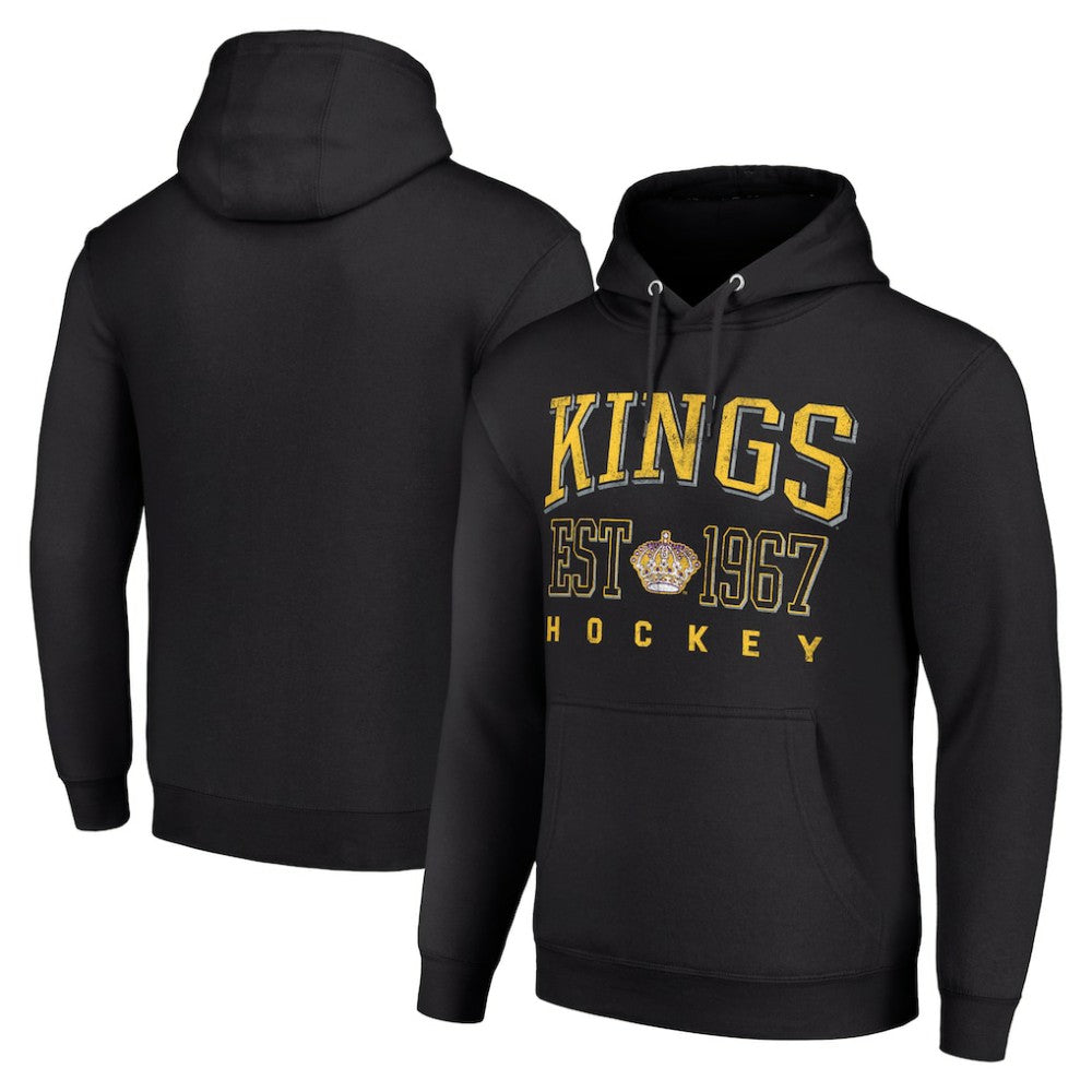 Los Angeles Kings - Starter Retro Graphic Pullover Hoodie Black