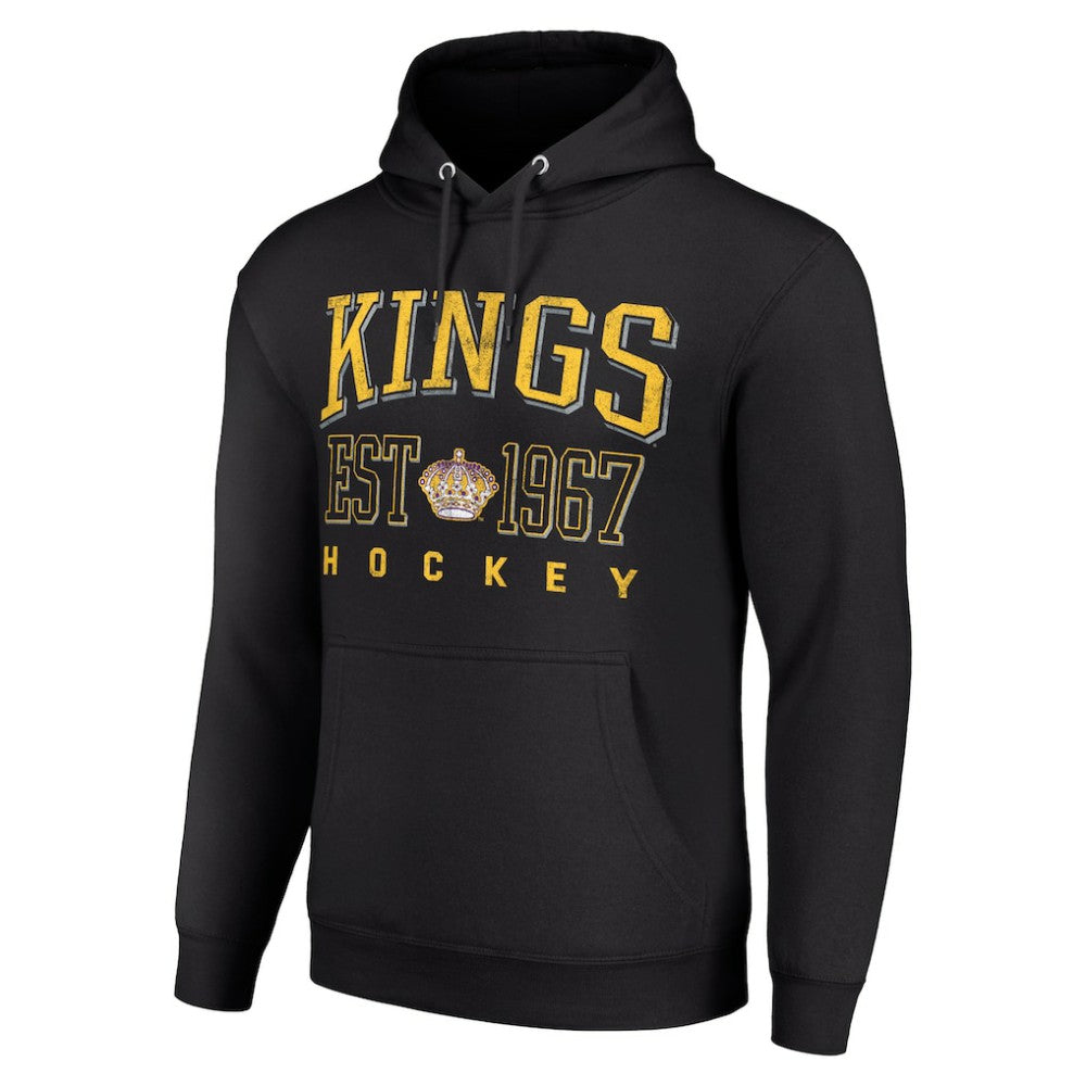 Los Angeles Kings - Starter Retro Graphic Pullover Hoodie Black